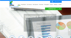 Desktop Screenshot of kplansinc.com